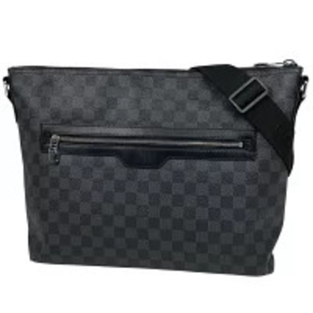 Louis Vuitton Mick Shoulder Bag Damier Graphite Black